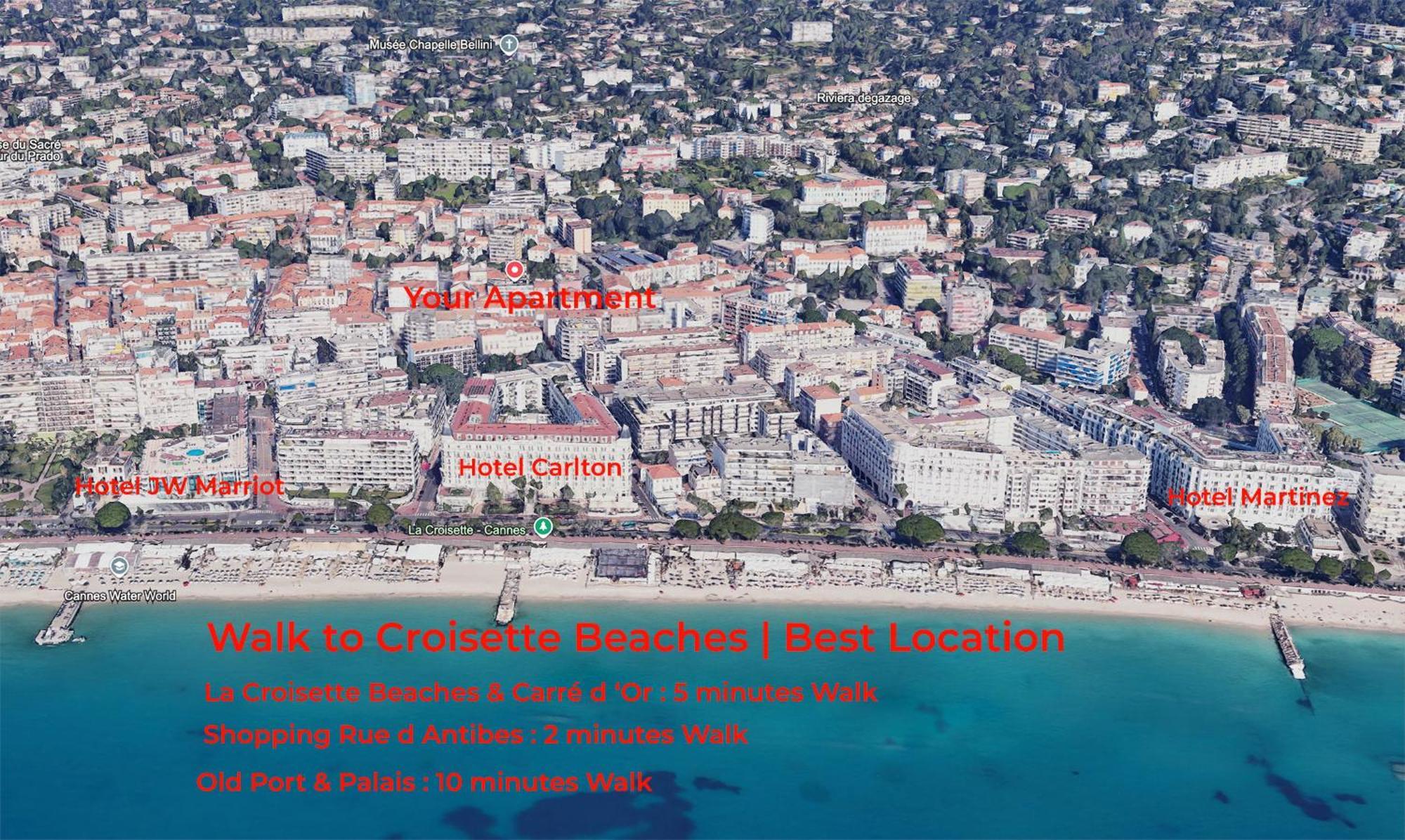 Charming Family 2br - Prime Location, Walk To & Shopping - Totolulu Charming Cheminee * Cannes